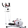 MGIZLJJ Stepper Elliptical Machine Trainer Quiet Driven Elliptical Trainer Exercise Cross Trainer Machine Workout at Home Or Gym