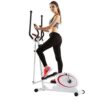 YHM Elliptical Trainers, Adjustable Handle, Adjustable Step Width, Thin Waist, Slim Arms, Raise Hips, Leg Shaping, Hand Holding Heart Rate Test