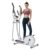 Adjustable Eliptical Exercise Machine for Home Gym w/LCD Monitor 250lbs Max Weight and 90 Degrees Amplitude Workout Air Walkers,Fitness Equitment for Strength Training