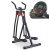BLLXMX Pedal Exerciser Air Walker Glider Elliptical Machine with Side Sway Action for Exercise and Fitness