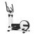 BZLLW Elliptical Machine,9KG Two-Way Magnetic Control Flywheel,Indoor Exercise Bike,Black and White Color Stepping Fitness Equipment,for Men/Women