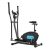 BZLLW Elliptical Machine,Exercise Bike Rotating Triple Elliptical Machines Treadmills,Space Walk,Portable Home Gym Fitness Equipment,for Men/Women (Color : with seat)