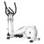 Elliptical Machine 3 in 1 Space Walk Fitness Equipment, 24-Speed Resistance Adjustment, 8kg Two-Way Magnetron Flywheel Adjustable Pedal Slope, Suitable for Home and Office, 150KG,Manual Shift