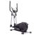 Elliptical Machine Cross Trainer, 8kg Silent Magnetic Control Flywheel 16-Speed Resistance Adjustment, with LCD Display, Heart Rate Tester, Aerobic Fitness Equipment Suitable for Home Office