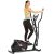 FUNMILY Elliptical Cross Trainer Machine for Home Use, Magnetic & Quiet & Smooth, Compact Eliptical Machine for Cardio Workout & Fitness with Adjustable Resistance