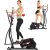 FUNMILY Elliptical Machine Cross Trainer, Cardio Fitness Equipment for Home Gym Use with 10 Level Magnetic Resistance, LCD Monitor, 390 LBs Max Weight