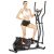 FUNMILY Elliptical Machine Cross Trainer, EM530 Cardio Fitness Equipment with 10 Level Magnetic Resistance, LCD Monitor, 390 LBs Max Weight for Home Gym Use (Black)