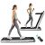 Goplus 2.25HP Electric Folding Treadmill with Manual Incline