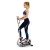 JDH Exercise Cross Trainer, Elliptical Pedal Trainer with Handle Height-Adjustable Training Digital Monitor 8 Levels Magnetic Resistance