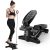 JINDEN Step Fitness Machines, Under Desk Elliptical Bike,Pedal Exerciser, Mini Portable Fitness Pedal with Non-Slip Pedal, Display Monitor, Quiet & Compact Home Office Trainer Fitness Peddler