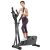 loinrodi Fitness Advanced Programmed Elliptical Machine Trainer with Electromagnetic Resistance with Tablet Holder Digital Display