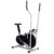 MGIZLJJ Stepper Dual Action Elliptical Fan Bike Cross Trainer Air Resistance System Machine Exercise Workout w/LCD Monitor