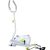 QERNTPEY Elliptical Trainer Elliptical Machine Trainer Smooth Quiet Driven Elliptical Exercise Trainer Machine for Small Rooms, Apartments for Home Office Gym (Color : White, Size : 127x65x48cm)