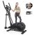 SNODE Low Impact Magnetic Elliptical Machines for Home Use with Bluetooth APP – Elliptical Home Workout Equipment with 32 Level Resistance,Pulse Tension, Intelligent Workout App, LCD Display