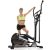 SNODE Magnetic Elliptical Machine, Eliptical Trainer with 3PC Crank for Stronger Intensity & Durability, Home Use Machine with LCD Monitor
