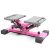 Stepper Mountaineering Domestic Indoor Fitness Equipment Domestic Stovepipe Silent Sports Fitness Equipment Fat-reducing Aerobic Fitness Equipment (Color : Pink, Size : 603325cm)