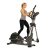 Sunny Health & Fitness Magnetic Elliptical Trainer Machine w/Device Holder, Programmable Monitor and Heart Rate Monitoring, 330 LB Max Weight – SF-E3912, Silver