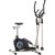 YHM Mini Elliptical Trainers, Cross Trainer with Multi-Function Display, Bidirectional Roller, Easy to Move, Without Armrests, Practice Balance (Color : with seat)